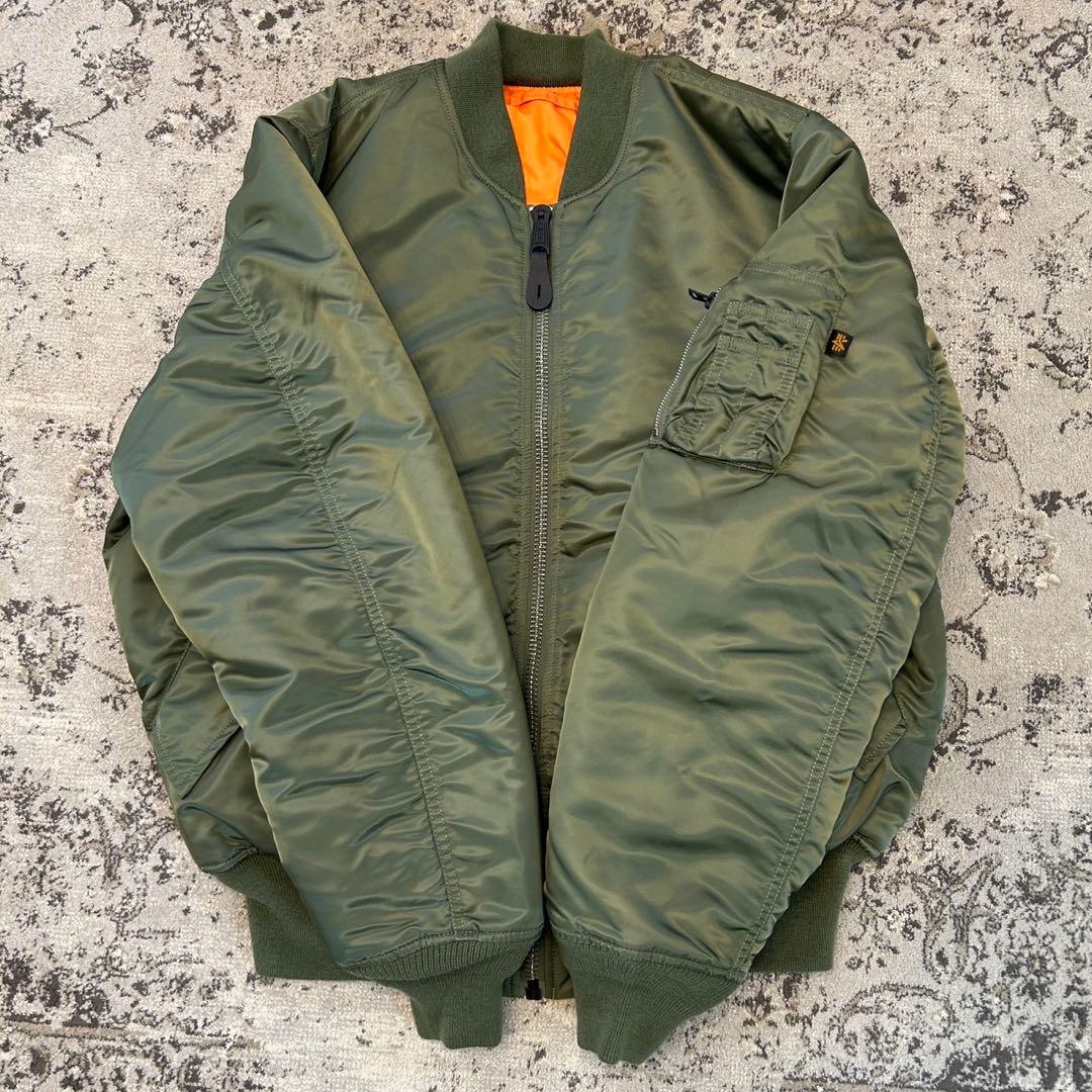 ALPHA IMDUSTRIES MA-1 アルファ　フライトジャケット L