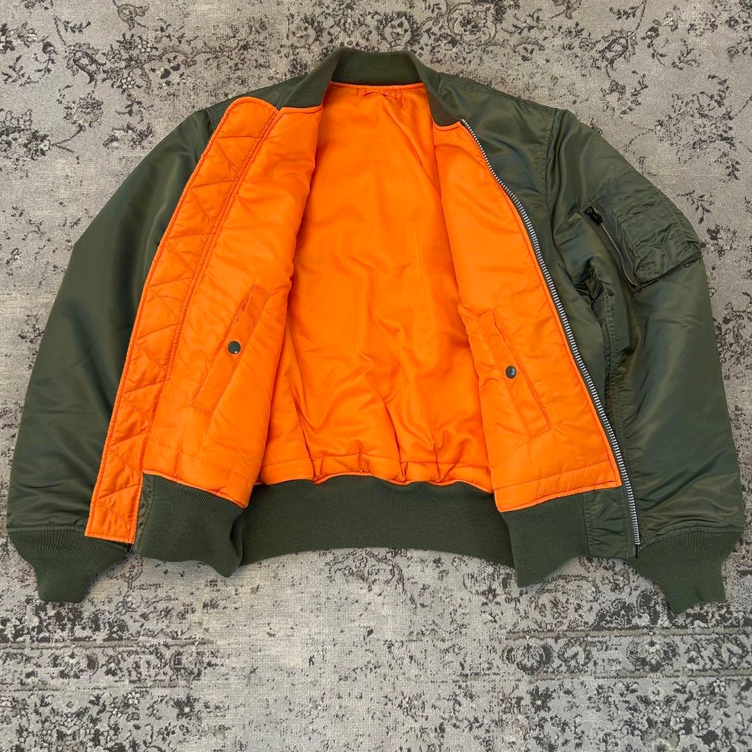 ALPHA IMDUSTRIES MA-1 アルファ　フライトジャケット L