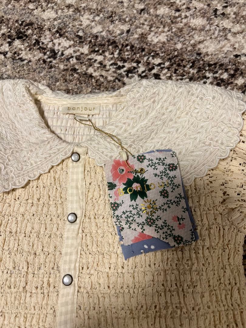 トップス Nina24SS bonjourdiary retro 6Y