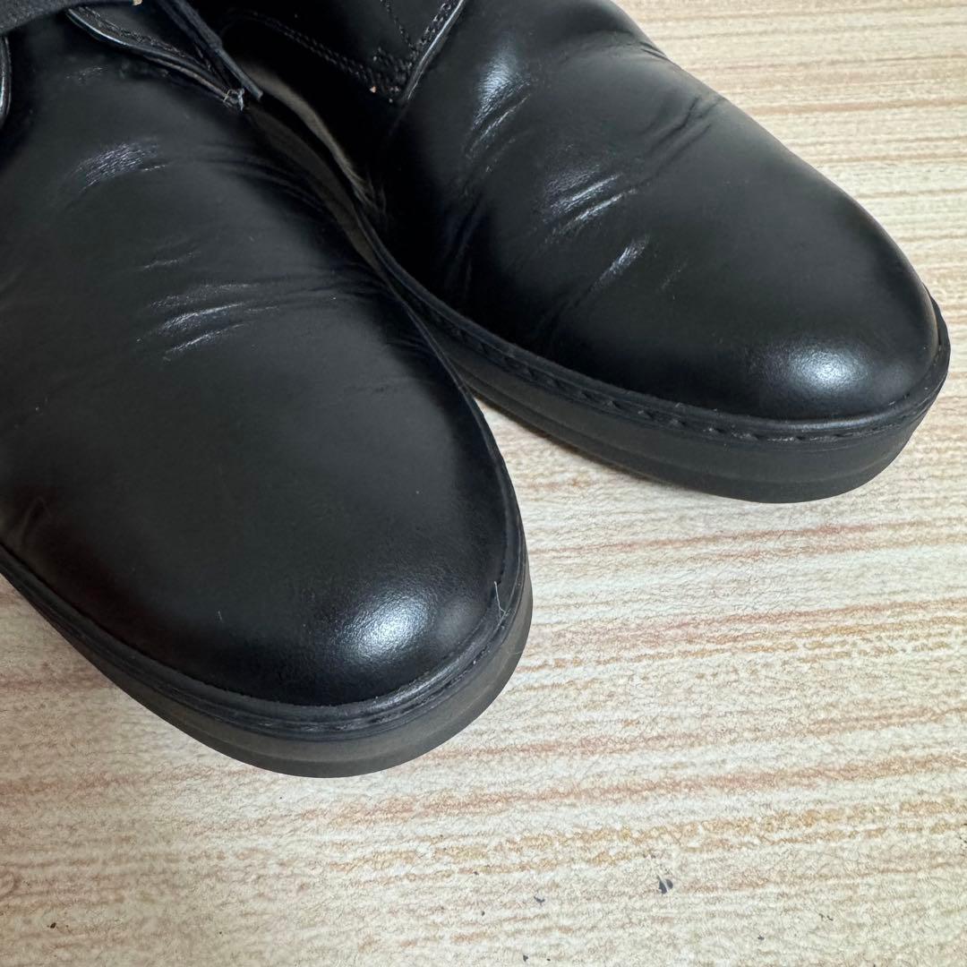 トッズ ドライビング スニーカー レザー 12 1/2 ブラック