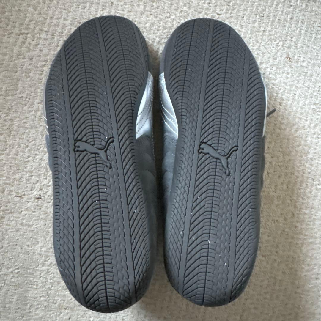 Puma スピードキャット グレー メッシュ スニーカー