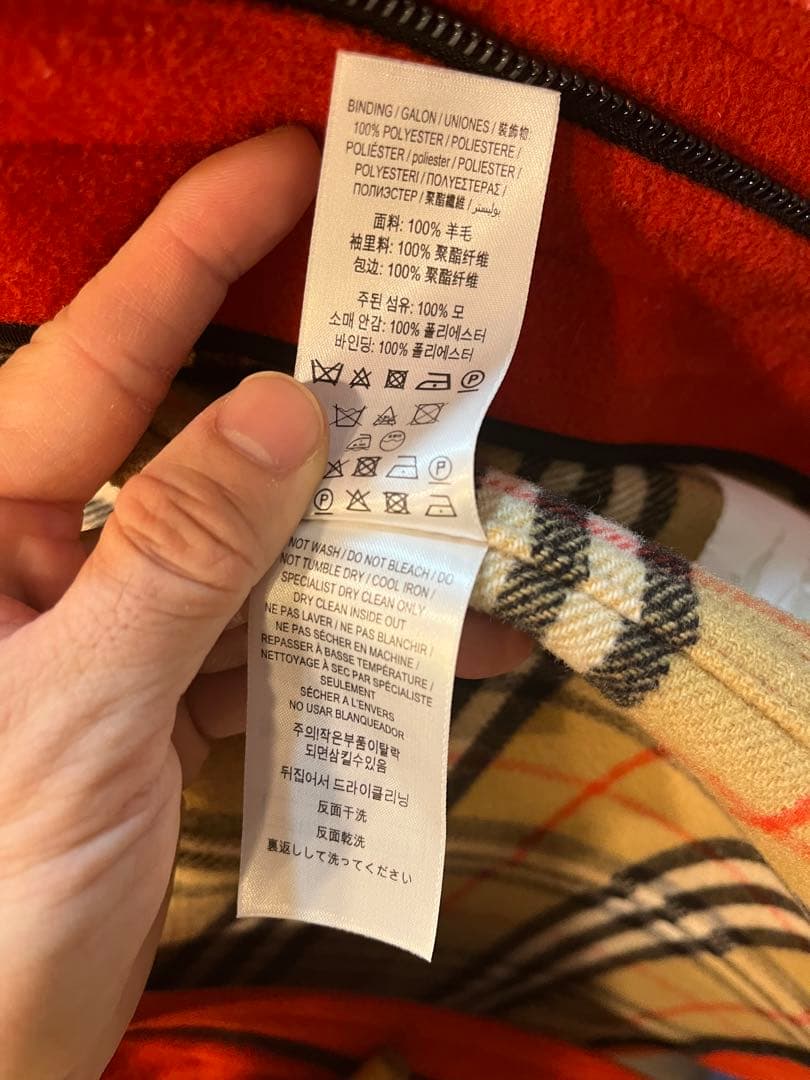 美品　バーバリー　子供コート　110cm 4Y