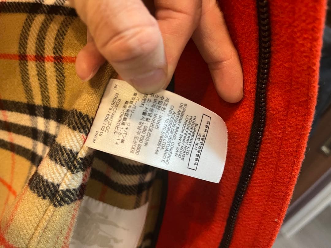 美品　バーバリー　子供コート　110cm 4Y