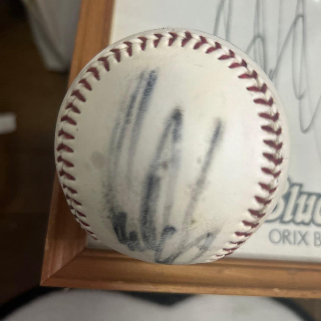 イチロー直筆サインボール2球　直筆サイン色紙セット