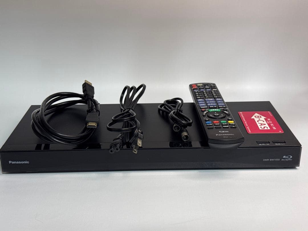 Panasonic ブルーレイレコーダー　DMR-BW1050 2018年製
