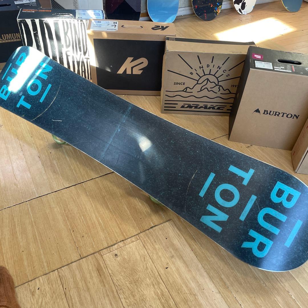 BURTON　バートン　スノーボード　CARTEL　カーテル　バインディング付