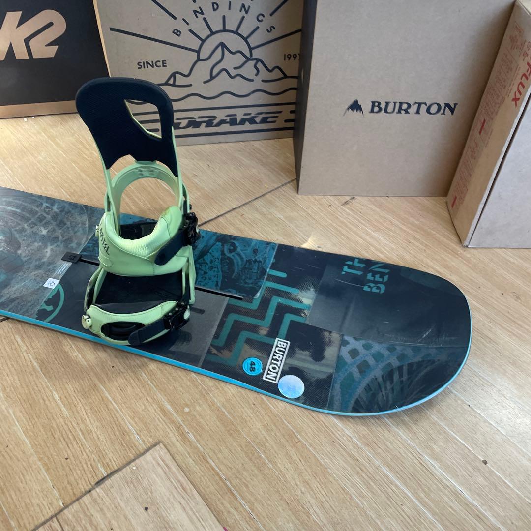BURTON　バートン　スノーボード　CARTEL　カーテル　バインディング付