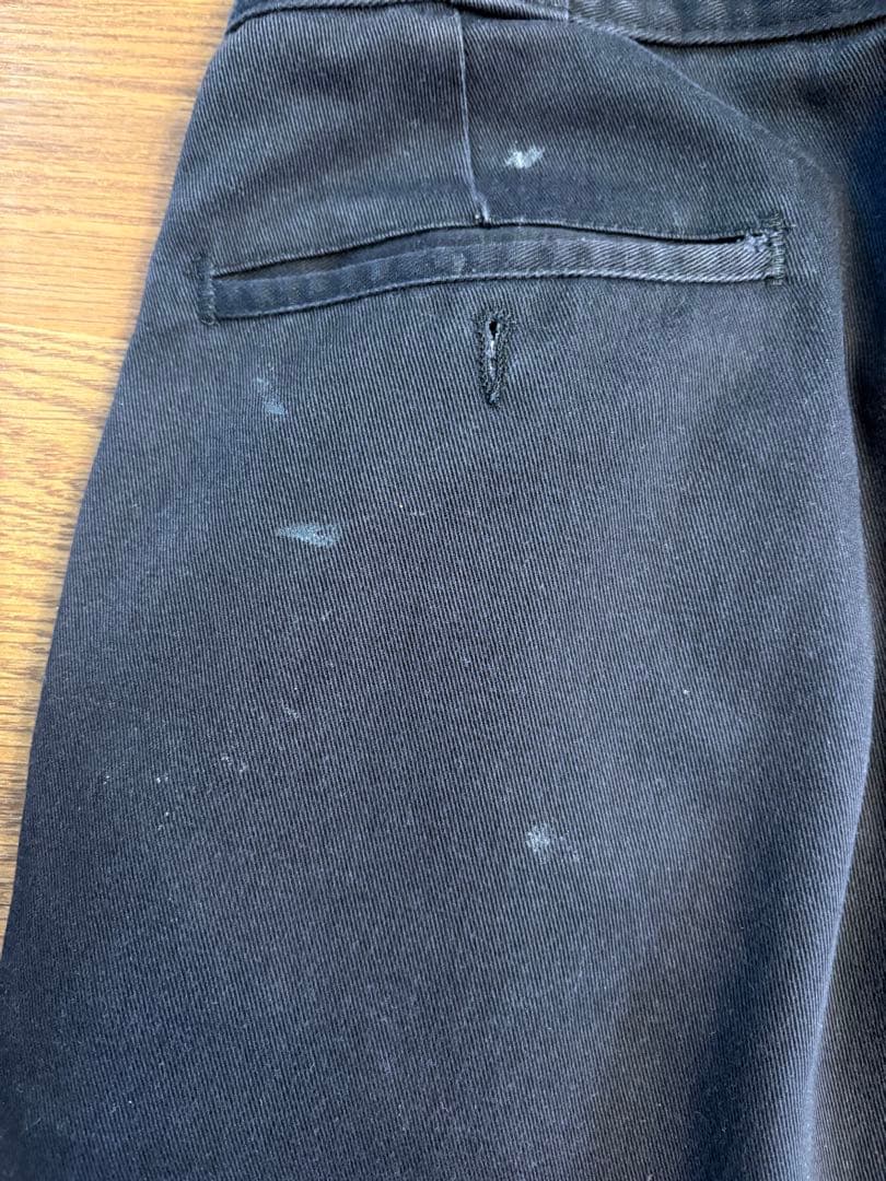 90s dickies 874 pants usa製　ブラック　ゴールデンサイズ