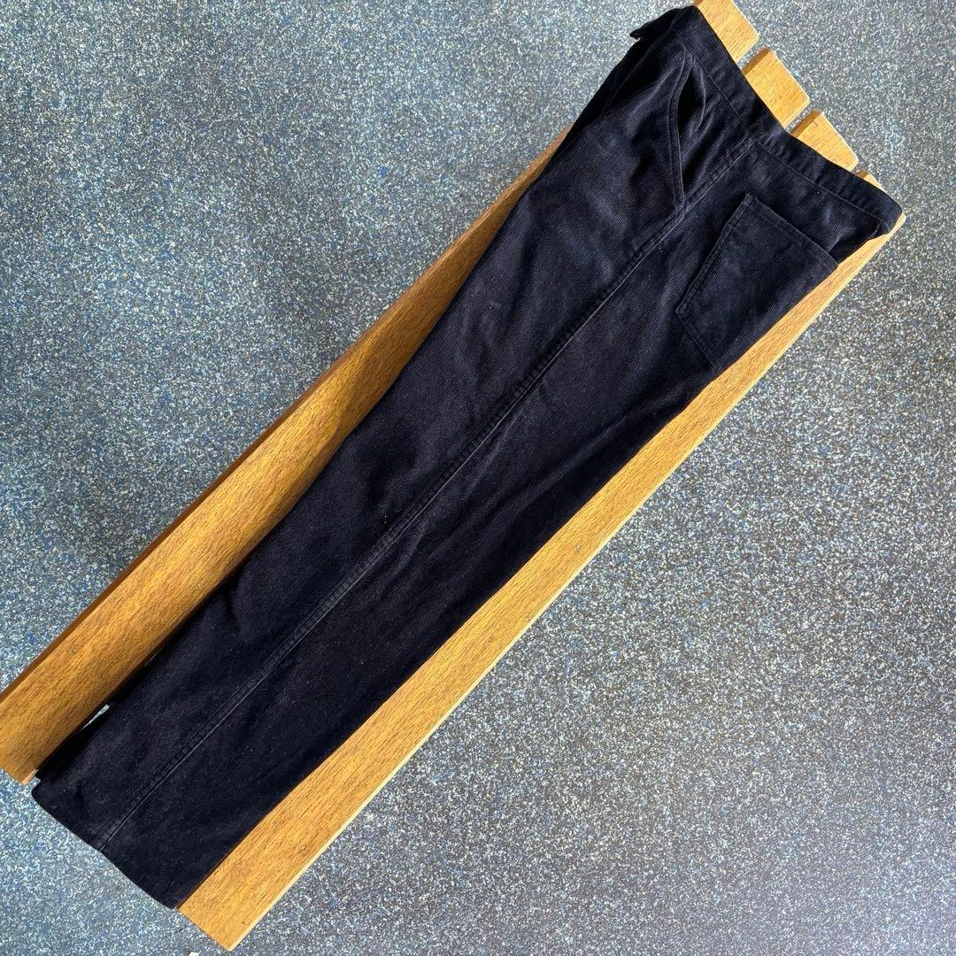 ANATOMICA　コーデュロイ マックイーンパンツ ブラック