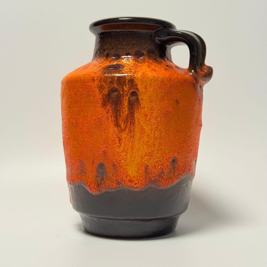 【Carstens】20cm fat lava ファットラバ ビンテージ 花瓶