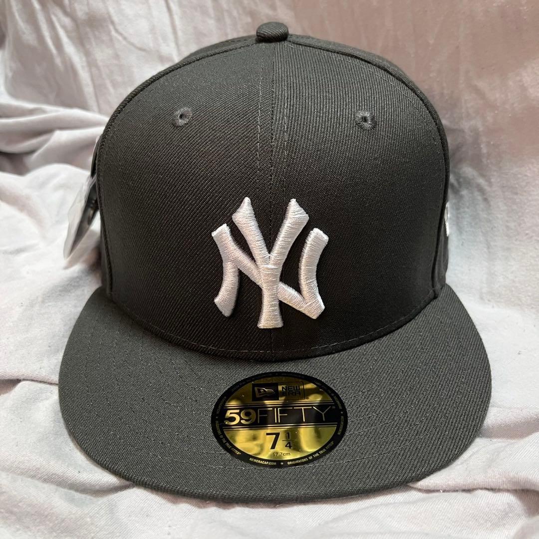は*ろ様 NEWERA 59FIFTY ダークグレー キャップ 7 1/4