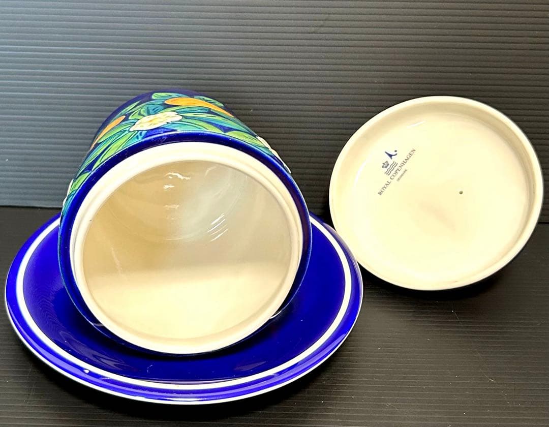 ※レア　ロイヤルコペンハーゲン　オレンジブロッサム　ママレードポット　※未使用品