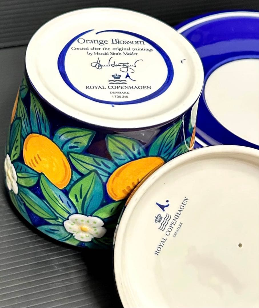 ※レア　ロイヤルコペンハーゲン　オレンジブロッサム　ママレードポット　※未使用品