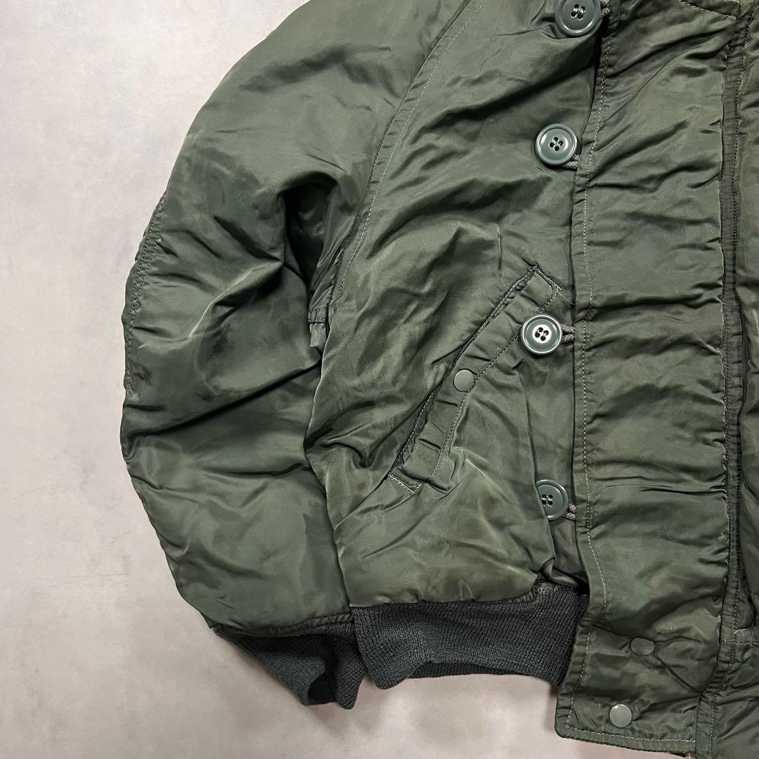 80s AVIREX N-2B usa カーキ フライトジャケット 1983