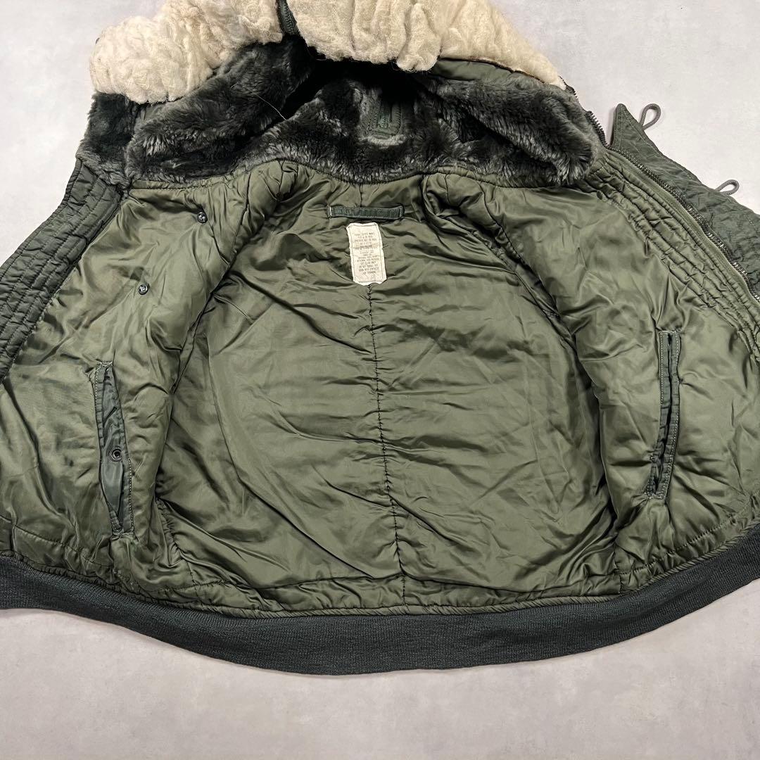 80s AVIREX N-2B usa カーキ フライトジャケット 1983