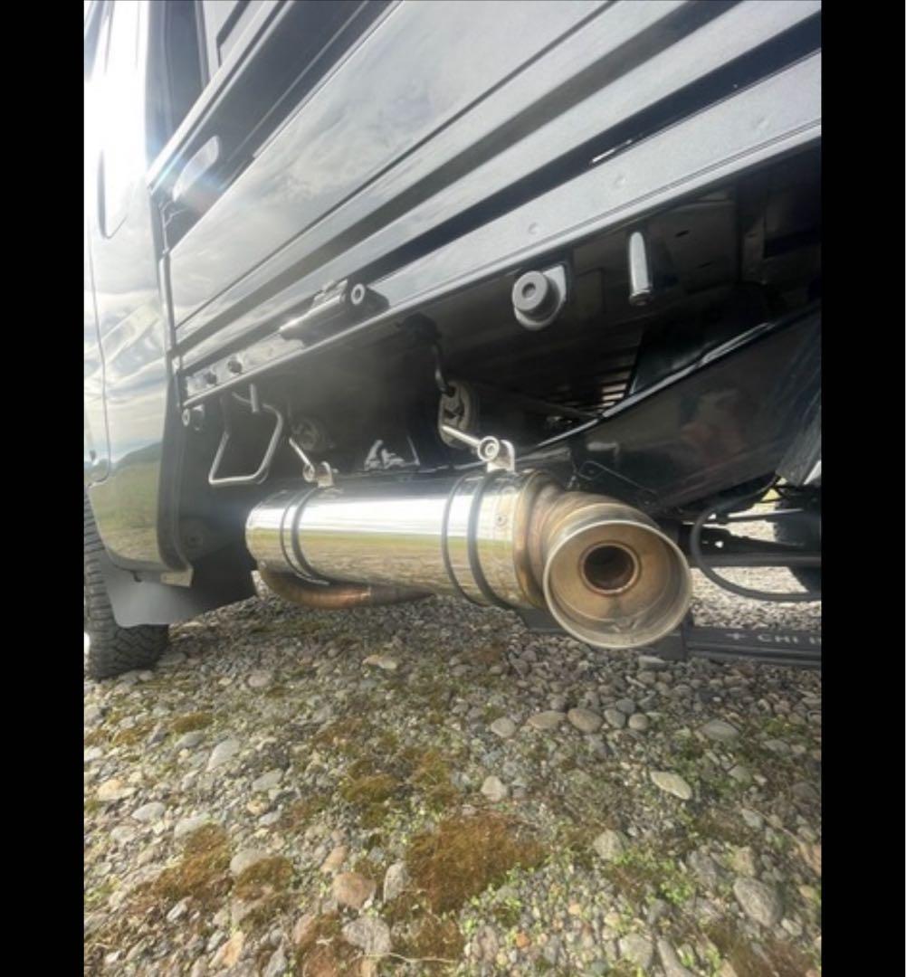 ハイゼットジャンボ　500系サイドマフラー