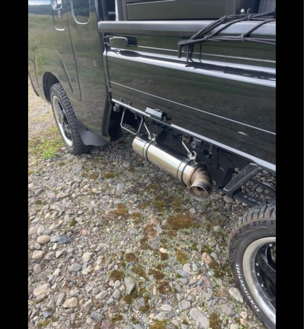 ハイゼットジャンボ　500系サイドマフラー