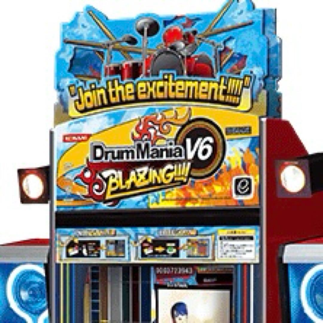 Drum Mania V6 BLZING!!! アーケード タイトル アクリル