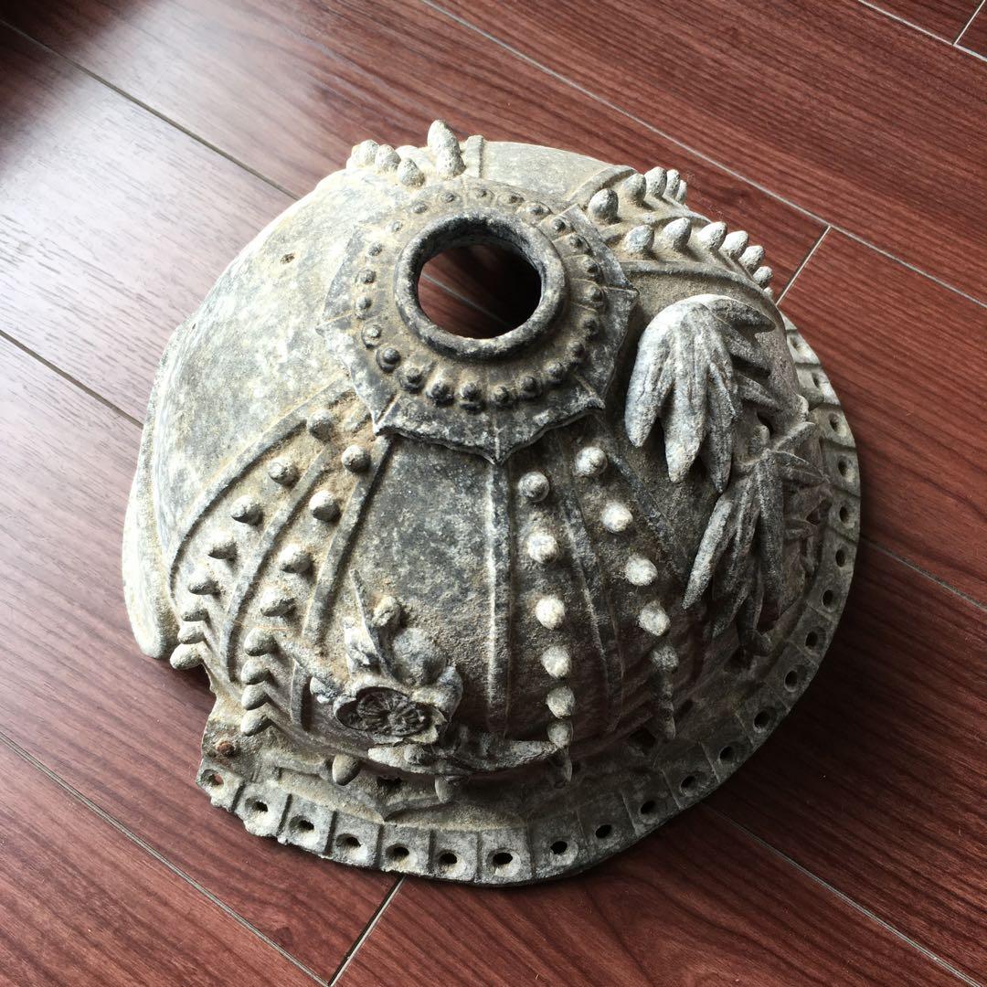 【本物】平家の落人の兜　推定500年前の品物