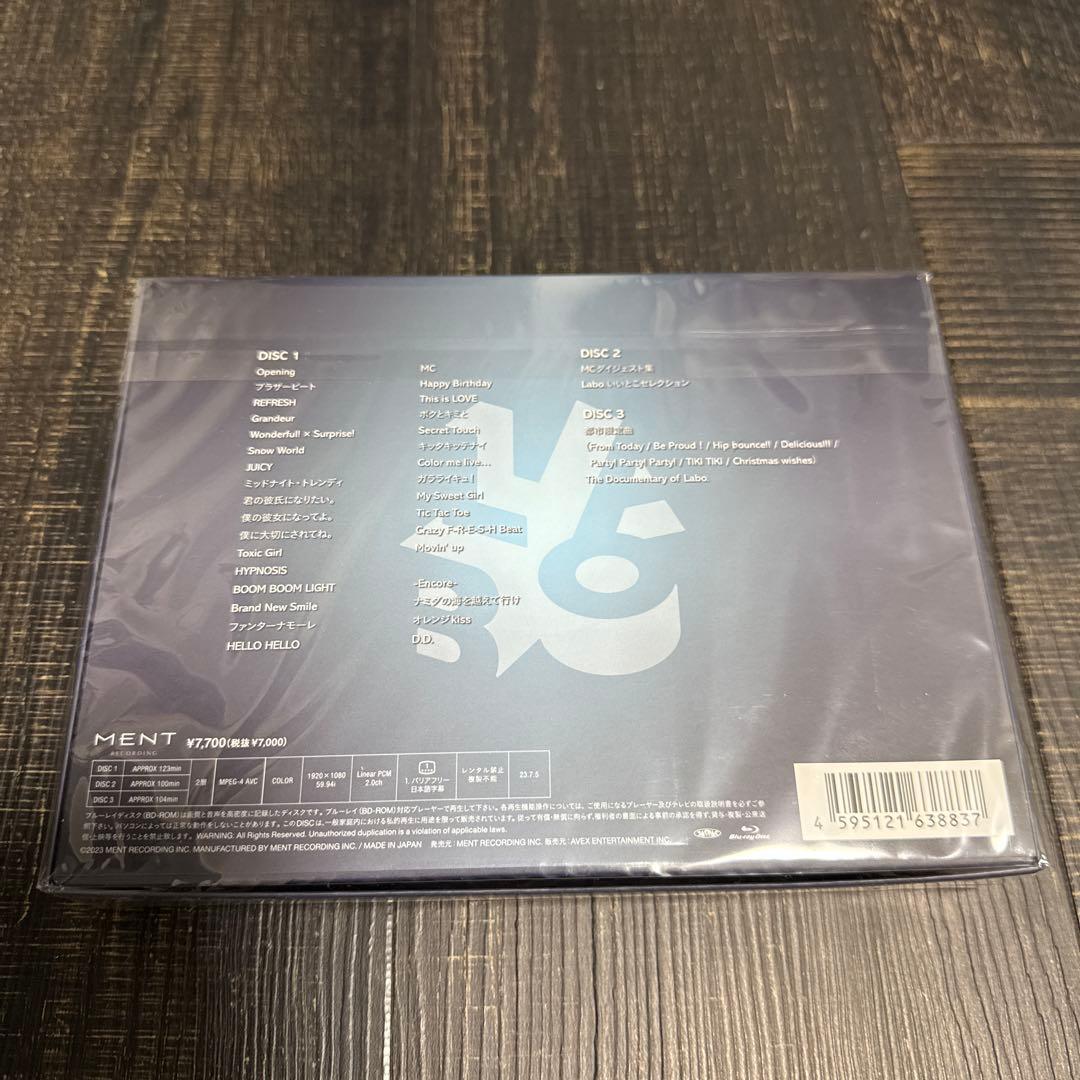  Man LIVE TOUR 2022 Labo.初回盤Blu-ray