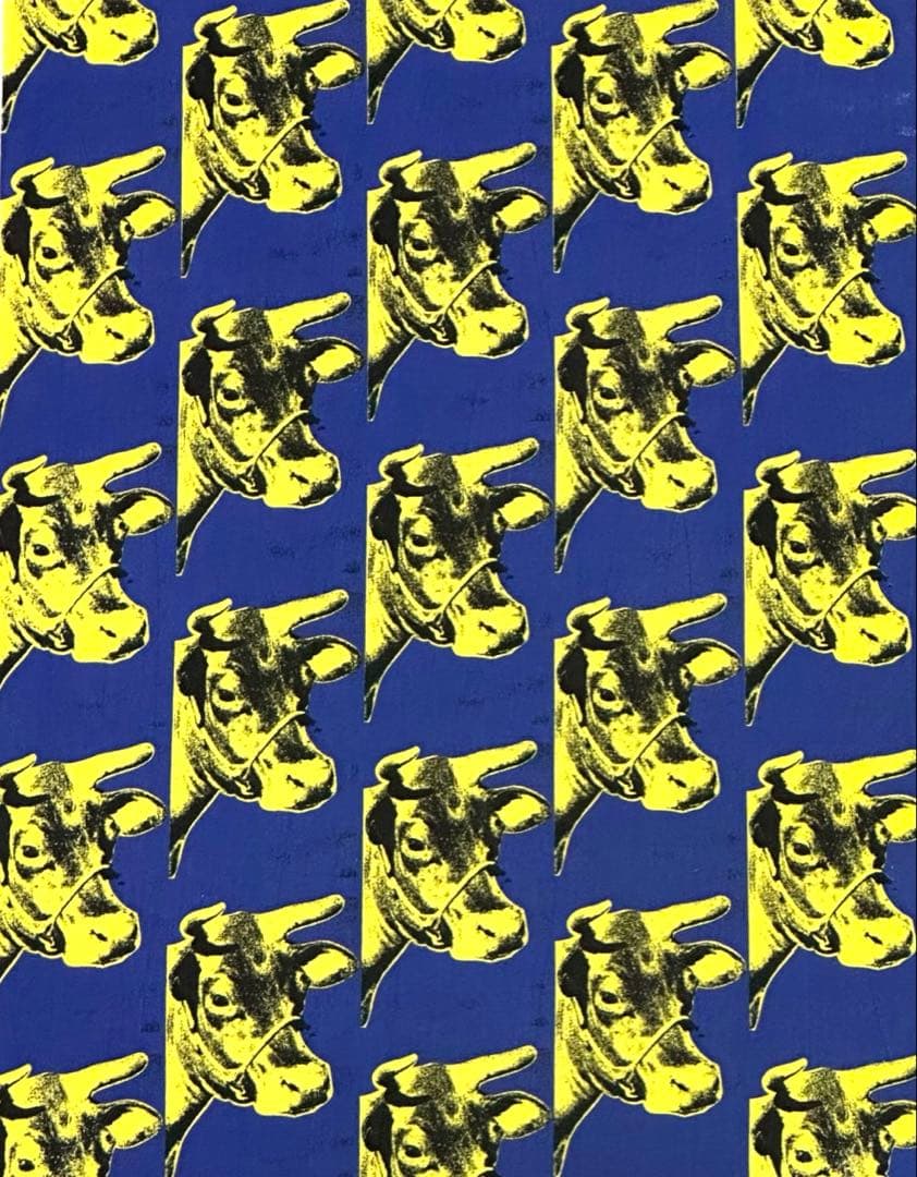 90s Andy Warhol アンディウォーホル COW 牛 アート Tシャツ