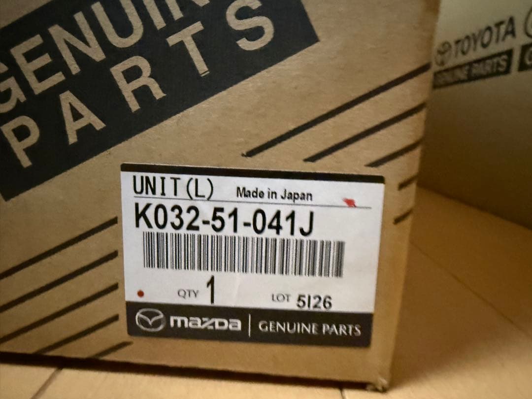 マツダ　CX5 左ヘッドライト