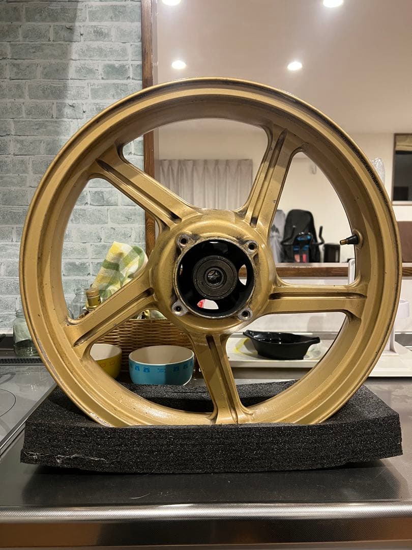 ゼファー400 ホイール　純正　金