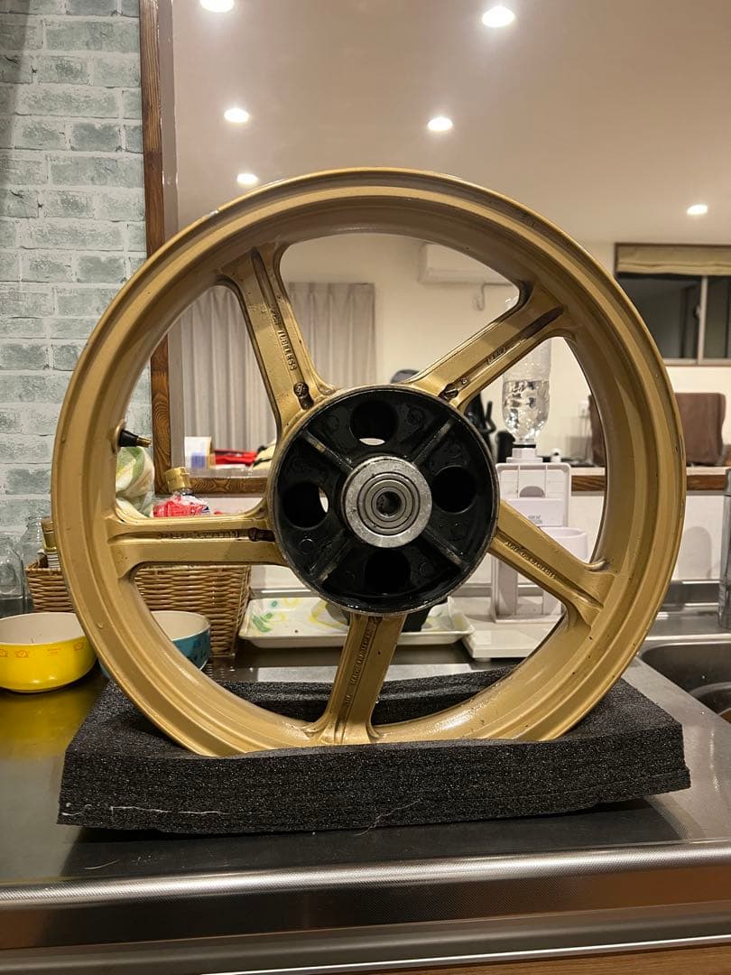 ゼファー400 ホイール　純正　金