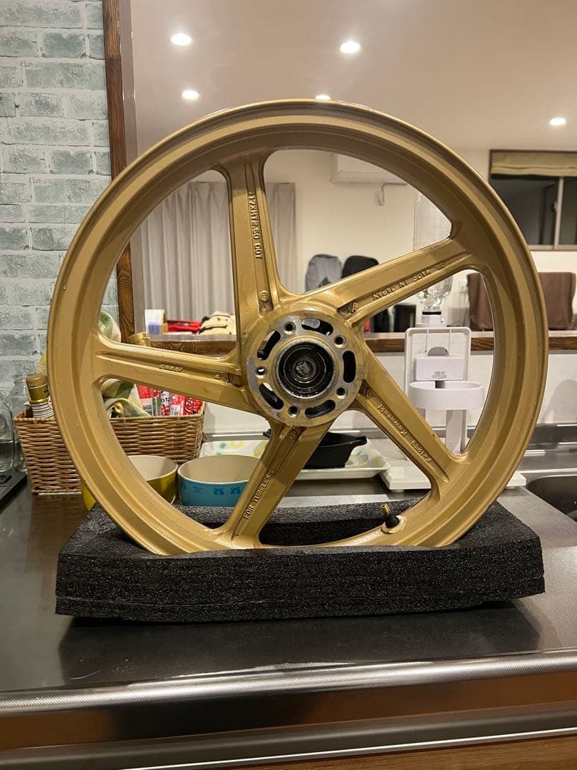 ゼファー400 ホイール　純正　金