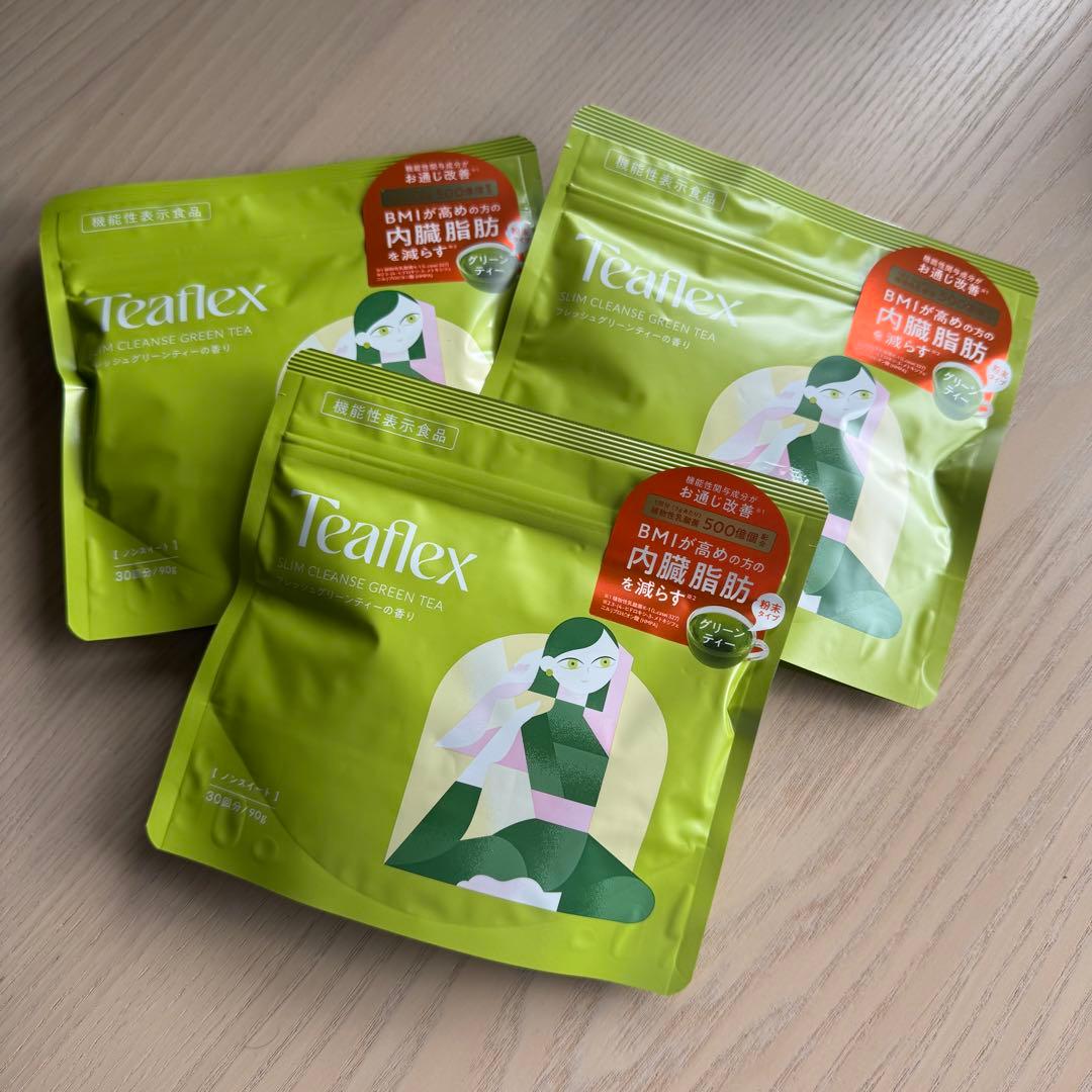 Teaflex スリムクレンズグリーンティー 3袋セット