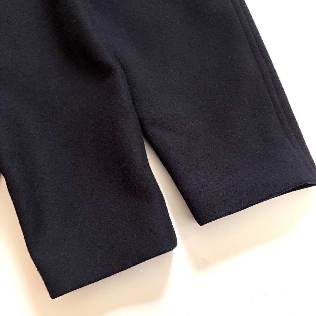 美品 フレームワーク ハミルトン フードコート 紺 ネイビー 38