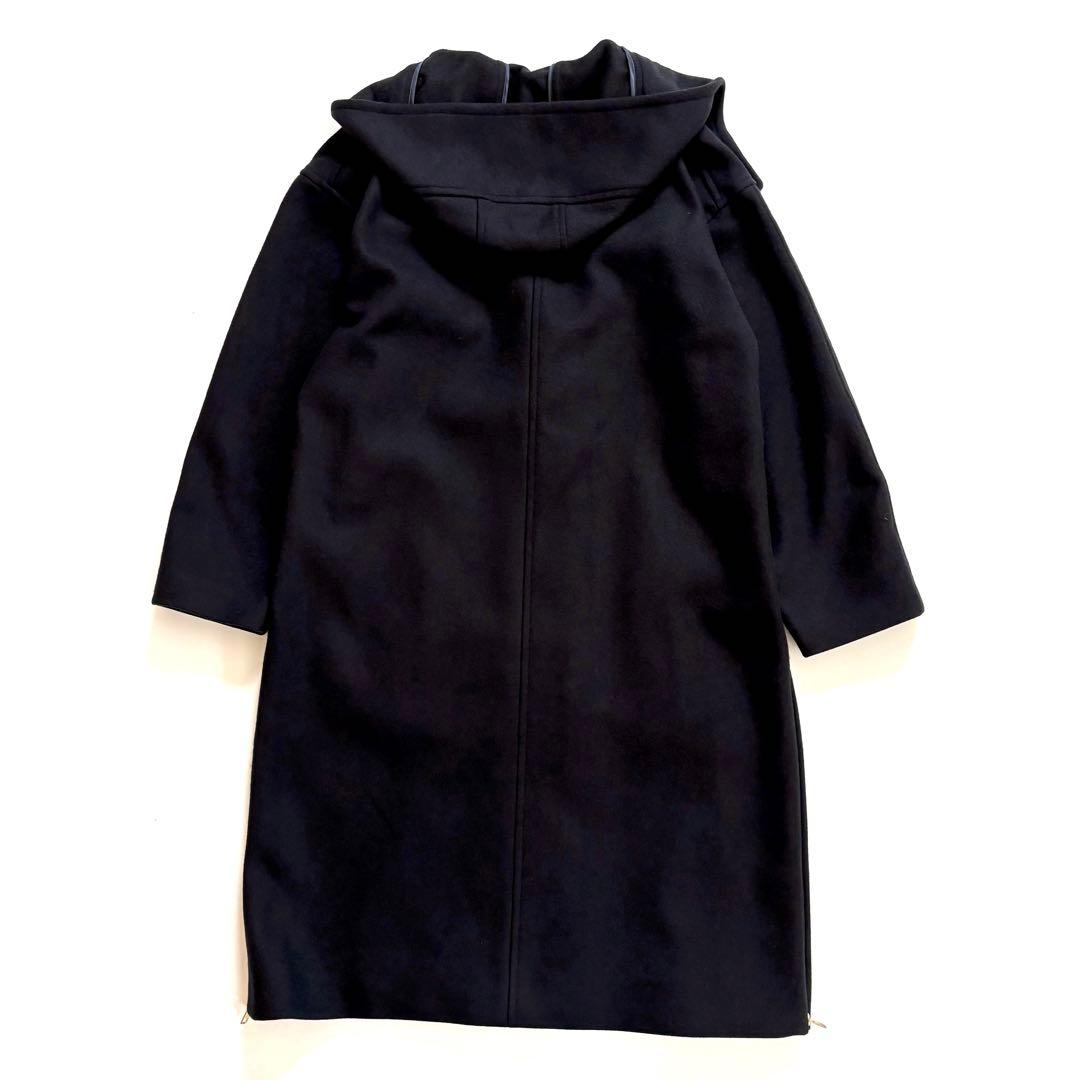 美品 フレームワーク ハミルトン フードコート 紺 ネイビー 38