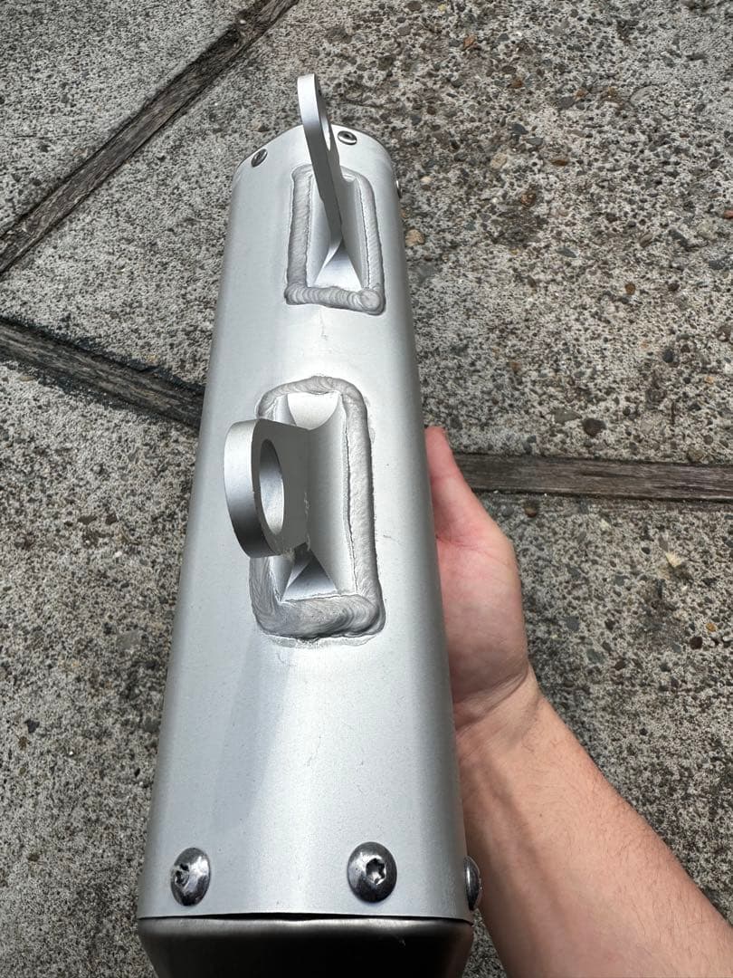 ktm150TPI 新車外し　マフラー