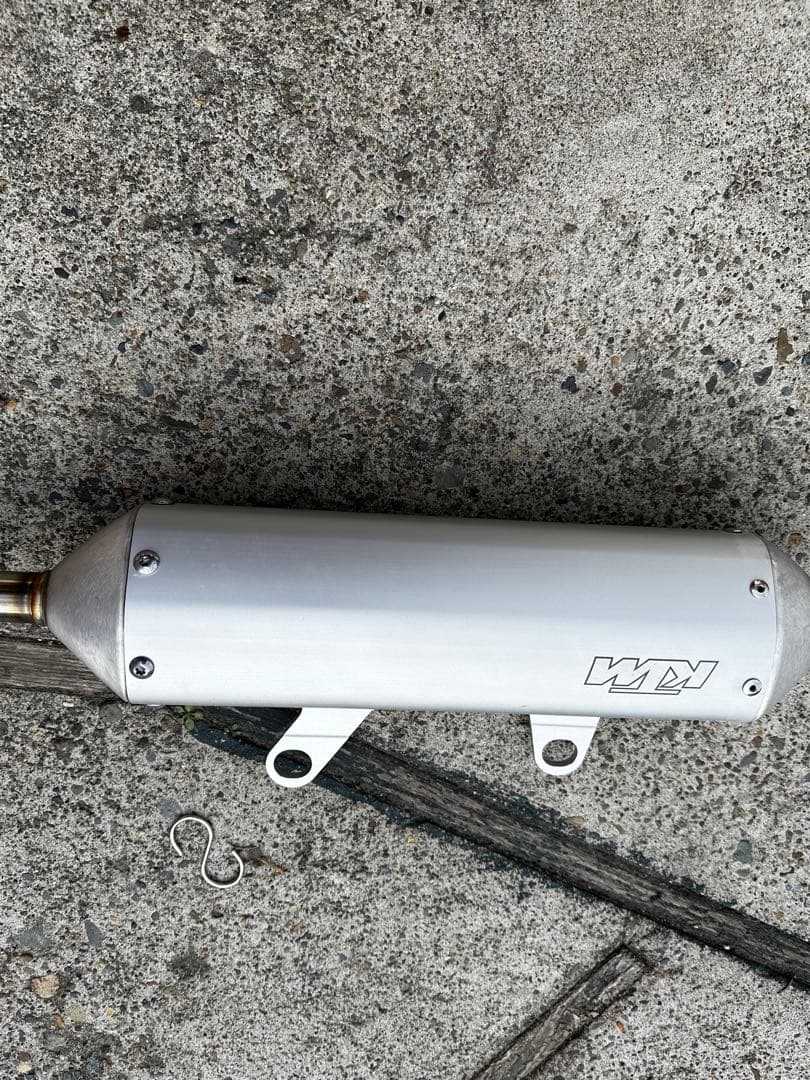ktm150TPI 新車外し　マフラー
