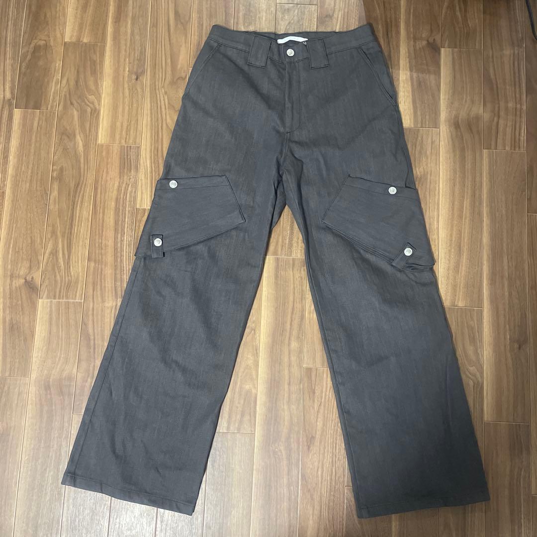 AFFXWRKS グレー カーゴパンツ
