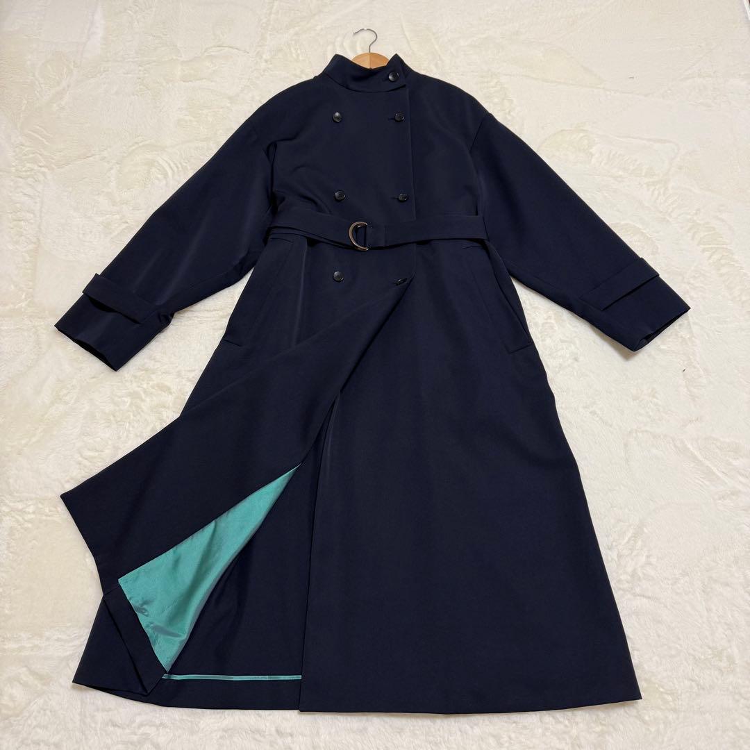 【未使用級】現行 トゥモローランドコレクション スタンドカラーコート