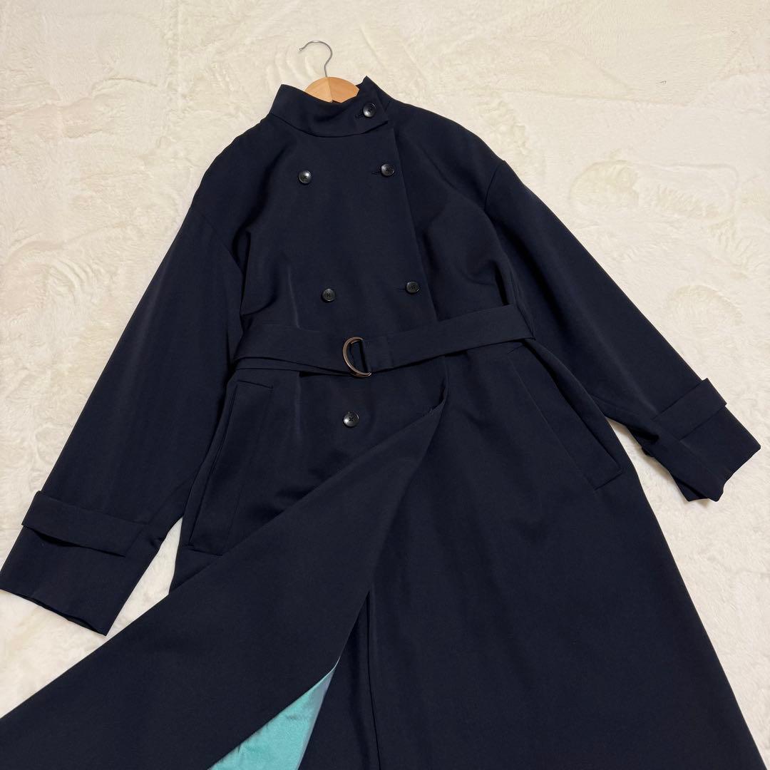 【未使用級】現行 トゥモローランドコレクション スタンドカラーコート