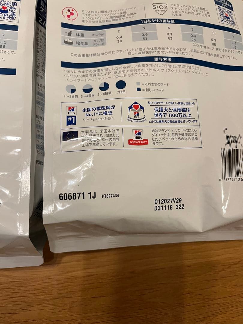 ヒルズ Prescription Diet z/d 2袋セット