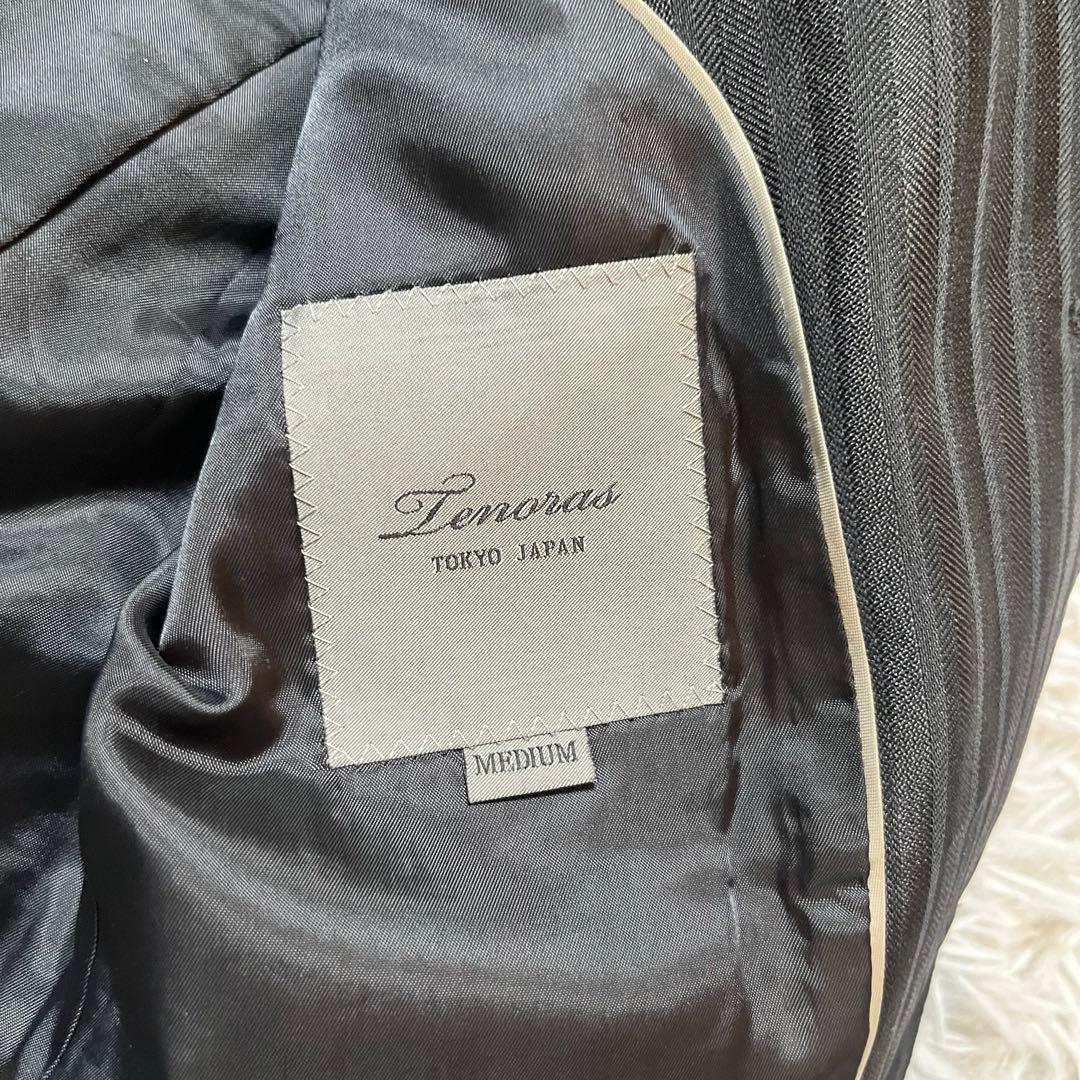 【早い者勝ち】MEN'S TENORAS スリーピース　スーツ　ブラック