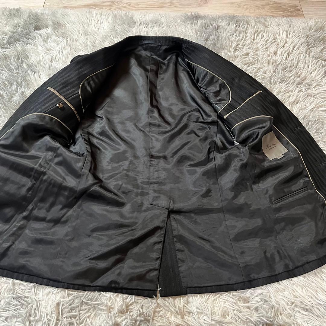 【早い者勝ち】MEN'S TENORAS スリーピース　スーツ　ブラック