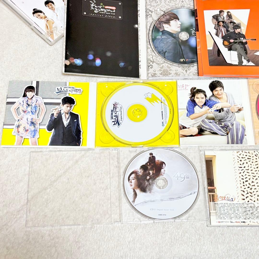 【OST】韓国ドラマオリジナルサウンドトラック10点まとめ売りDVD付きあり