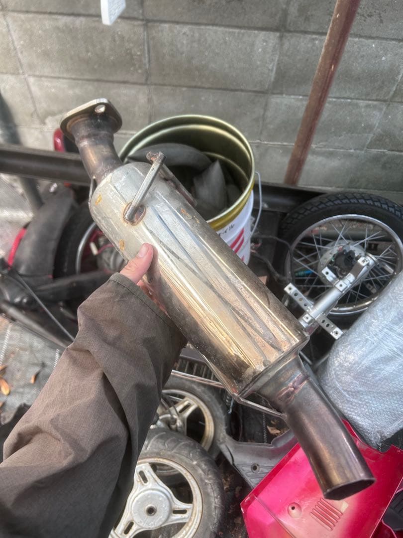 三菱 ミニキャブ u42t 社外マフラー