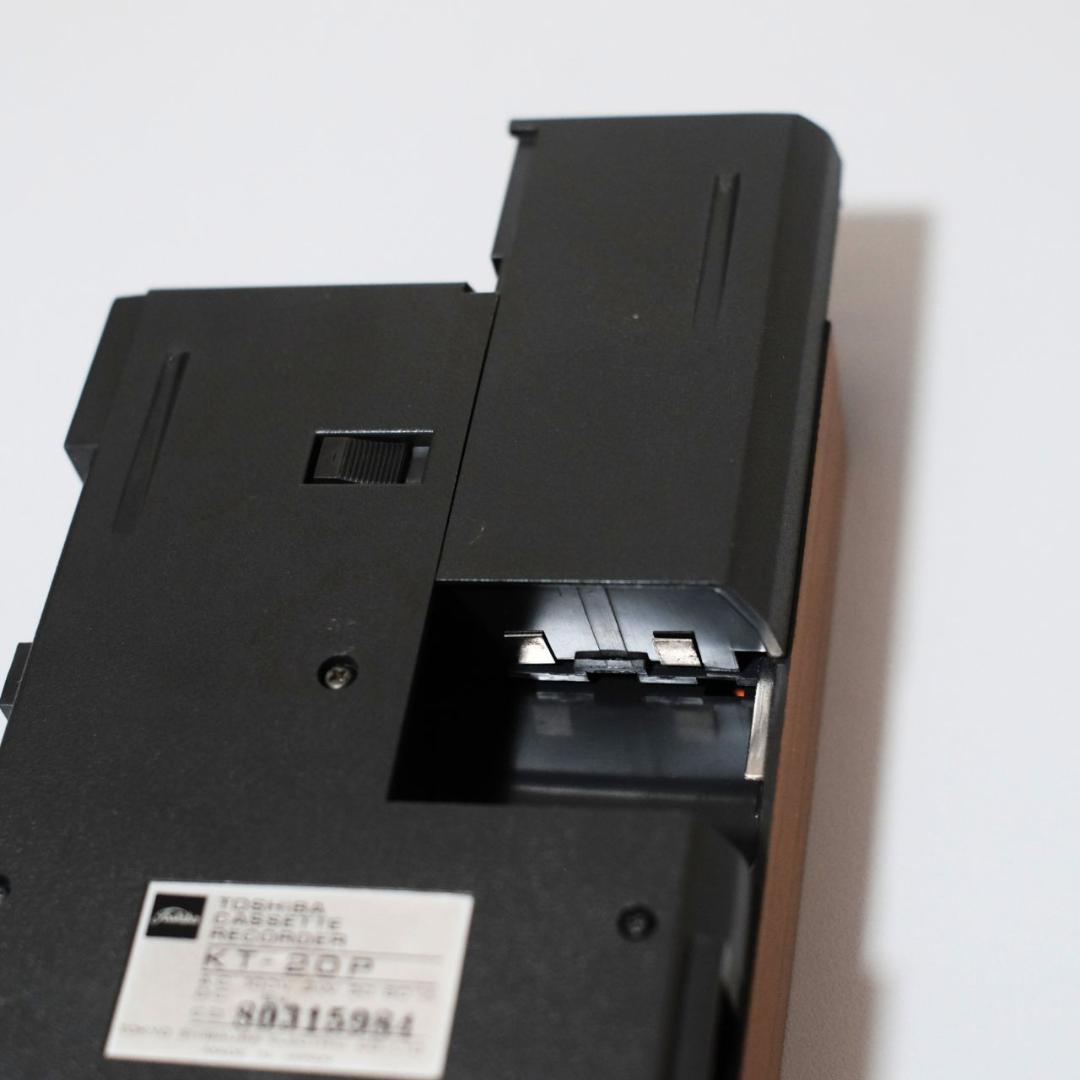 【メンテ済み】カセットプレイヤー TOSHIBA（東芝） KT-20P