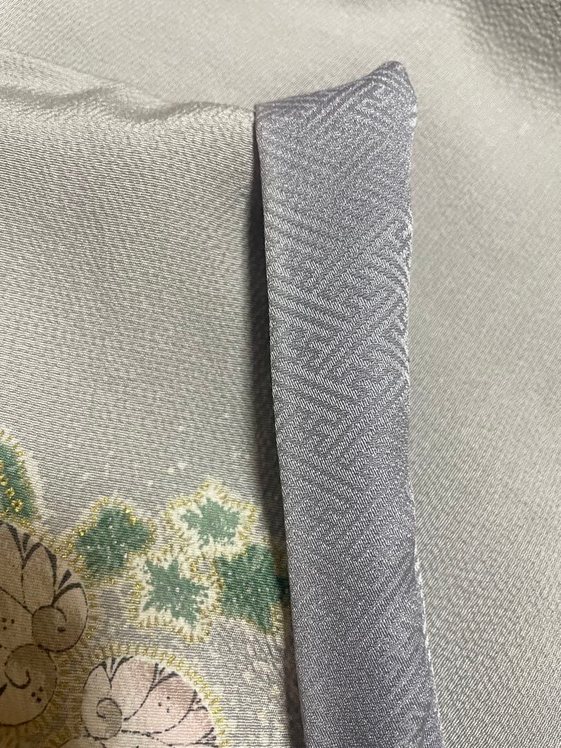 訪問着フルセット　辻ヶ花　金彩　入学式　卒業式　結婚式　正絹　ぼかし　地紋