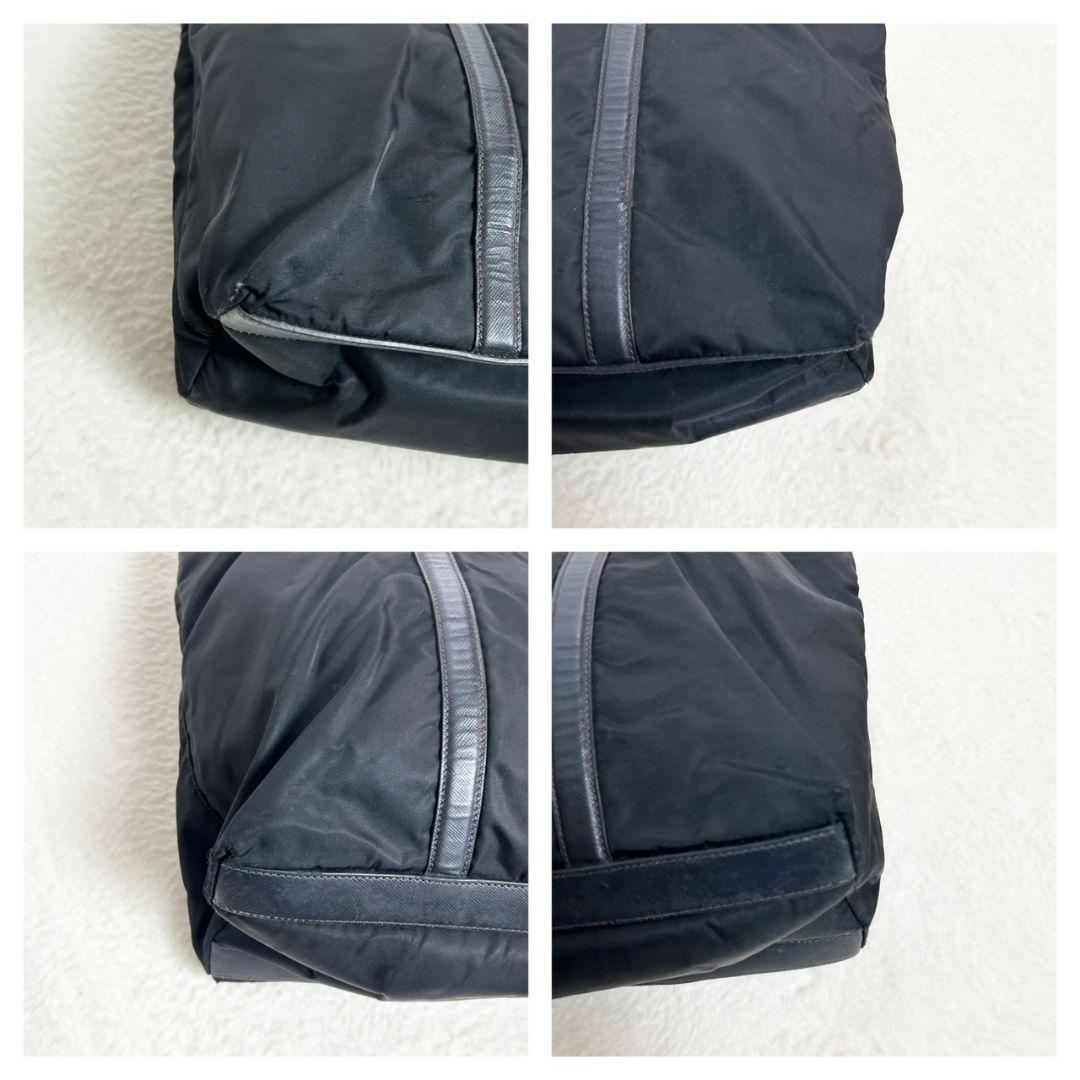 A　PRADA プラダ　トートバッグ　ハンドバッグ　ナイロン　レザー