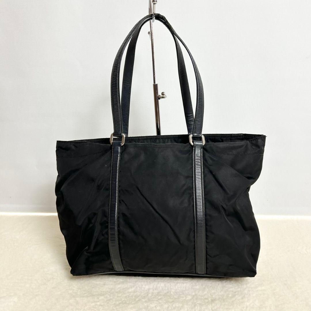 A　PRADA プラダ　トートバッグ　ハンドバッグ　ナイロン　レザー