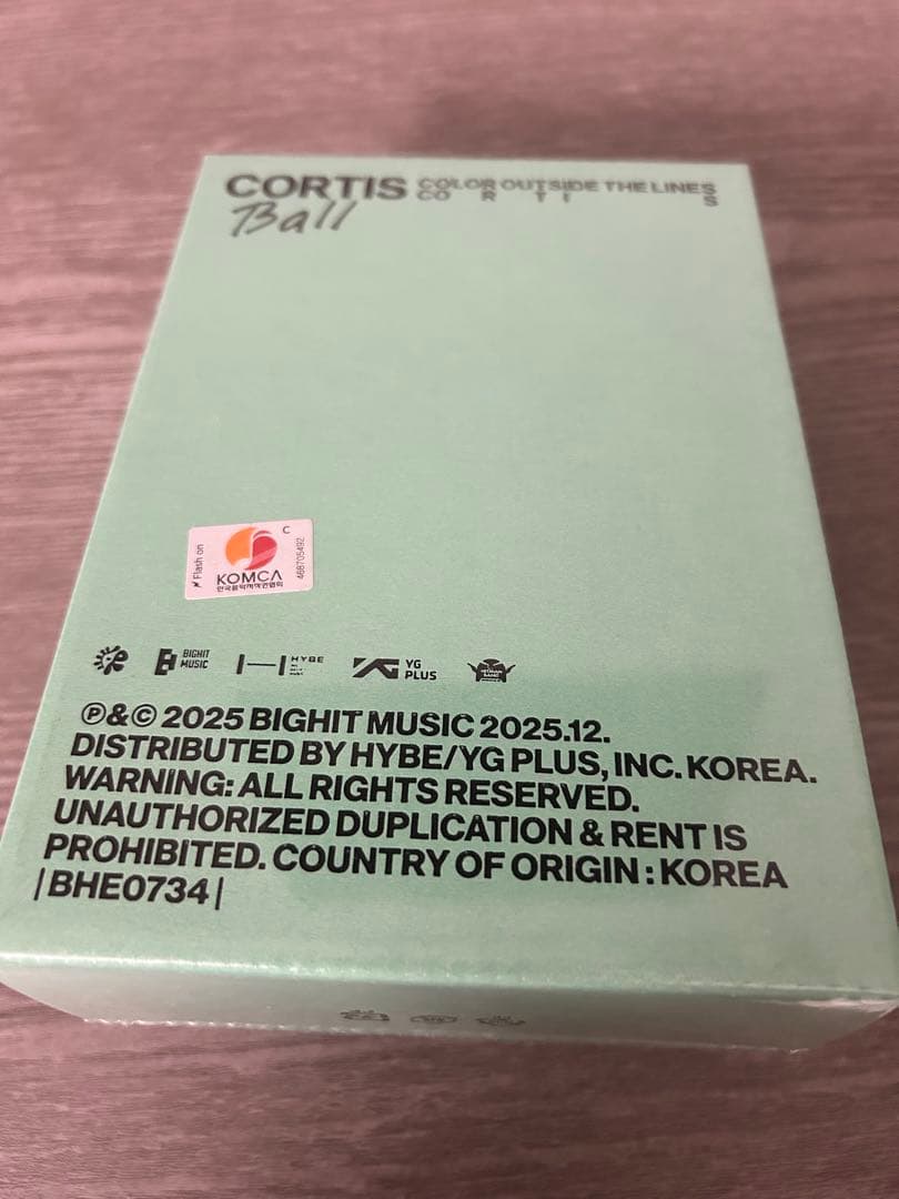 即日発送　CORTIS BALL アルバム　CORTIS Ball ver