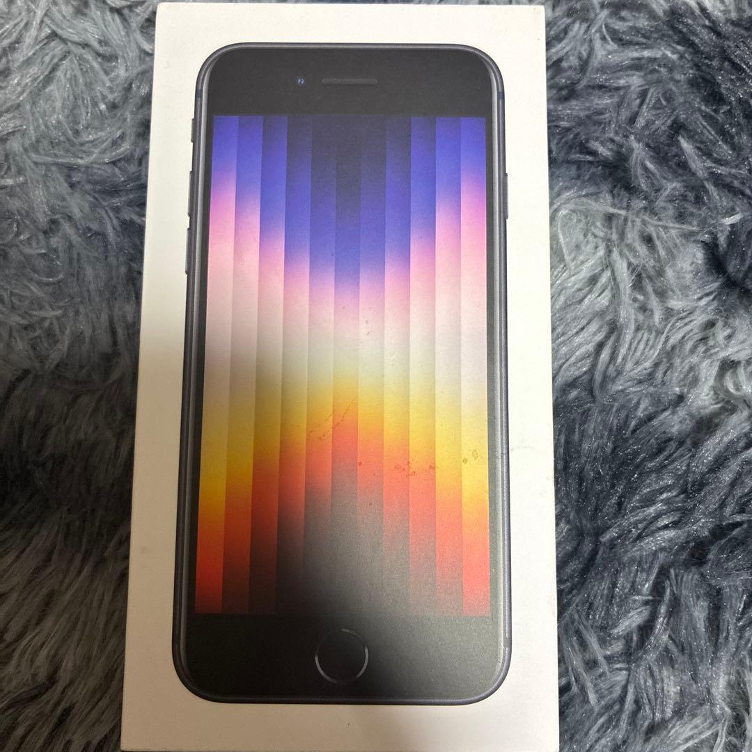 K*K様 Apple iPhone SE 第三世代　ブラック 本体　不具合なし