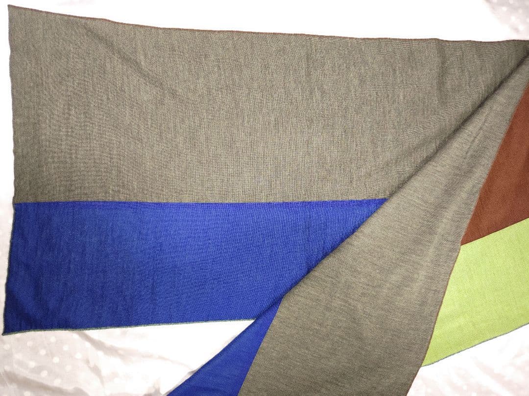 美品！コムデギャルソンマルチカラーストール ニット