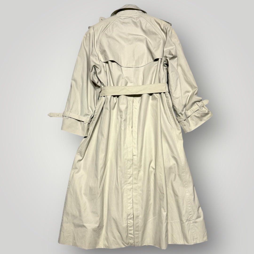 着丈120 バーバリー ライナー ベルト トレンチコート ノバチェック ベージュ